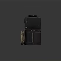 Vintage Cropmr Electronic Camera With Retro Design Classic Lens And Metal Body