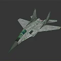 3D Rendered Silver Gray Fighter Jet With Sleek Design And Transparent Cockpit