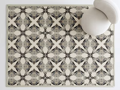 square carpet 3d model