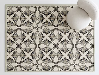 square carpet 3d model