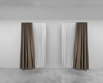 Curtains 3d model