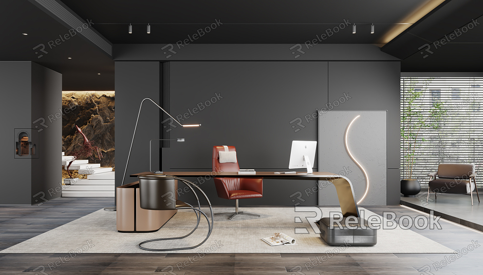 Modern Minotti Office model