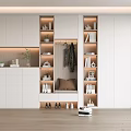 Modern shoe cabinet 3d model