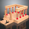 Columns Stone Columns Stone Columns Old Columns Roman Columns Roman Columns Classical Columns Greek Columns 3d model