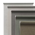 Various Neutral Toned Window Curtains With Different Material Textures For Home Decoration