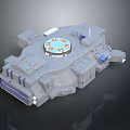 Modern fighter sci-fighter sci-fighter space fighter 3d model