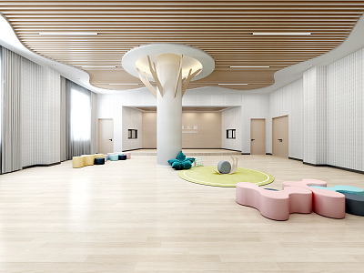 Modern Dance Room model