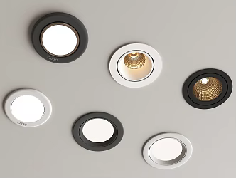 Modern Downlight Spotlight Recessed Downlight Spotlight 3d model