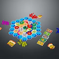 Game Environment Game Scene Fairy Tale Scene Fairy Tale Magic Scene Magic Item Fantasy Scene 3d model