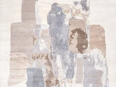 Modern Square Carpet 3d model