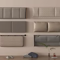 Various Upholstered Headboard Designs For Modern Bedroom Decor With Neutral Tones
