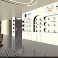 Modern Minimalist Cream Tone Beauty Salon Interior With Comfortable Reception Lounge And Product