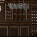 Elegant Restaurant Interior with Wooden Walls White Curtains and Benches