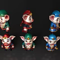 Pig Bajie Tianpeng Marshal Cartoon Pig Bajie Journey to the West 3d model