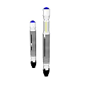 Hardware Tools Two Different Sizes With Blue Top Gray Body And Black Base