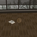 Wood floor 3d model