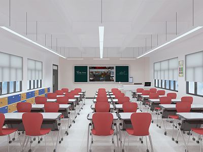 modern classroom model