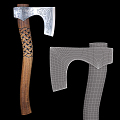 Modern Axe Axe 3d model