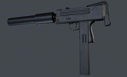 submachine gun weapon assault rifle military toy gun war world war ii 3d model