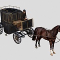 carriage deng 3d model