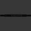 Gray Train With Yellow Stripes Number 03 Armco Logo And Side Windows