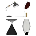 Modern table lamp 3d model