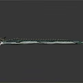 Realistic 3D Model Dragon Featuring Blue Green Wings And Intricate Details