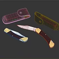 Modern Dagger Sword 3d model