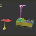Sci-fi Items Sci-fi Components High-tech Components Sci-fi Equipment Sci-fi Scene Sci-fi Environment Game Scene 3d model