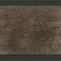 Rustic Wooden Side Table With Textured Top Drawer And Lower Shelf