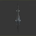 Detailed Military Helicopter Model With Rotor Cockpit And Weapon Equipment