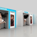 AI Photo Plot AI Photo Plot AI Photo Virtual Imaging AI Interactive Stereo Holography 3d model