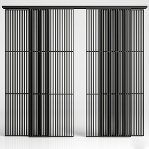 sliding door grille sliding door 3d model