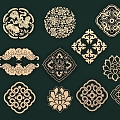 New Chinese Pattern 3d model