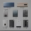 Modern Vanward Wall Mounted Water Heaters With Various Designs And Colors