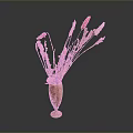 Artistic Hand Carved Wooden Vase With Colorful Dried Flowers On Dark Background