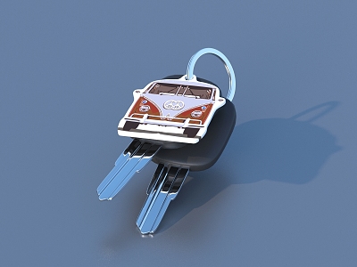 key car key 3d model