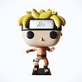 Q version of Naruto Handmade 3d model