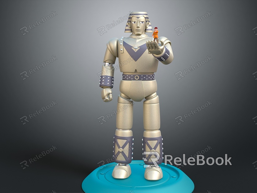 Modern Robot Toys model