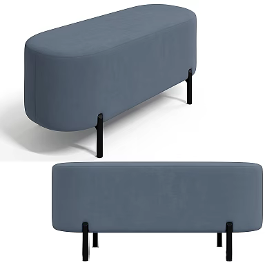 Modern Sofa Stool Simple Sofa Low Stool 3d model