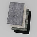 Square Rugs With Various Patterns Textures And Modern Designs For Home Decor 3d model