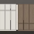 Modern White And Wooden Wardrobe Designs With Sliding Doors And Storage Spaces