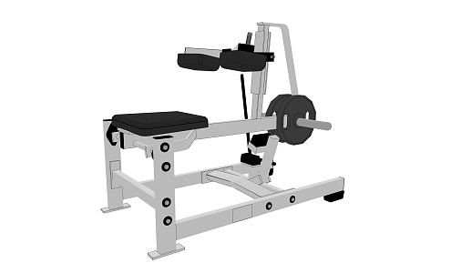 Fitness Equipment 3d model