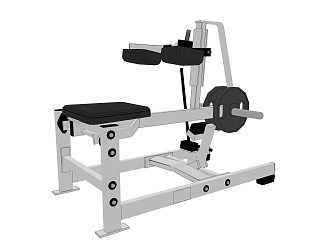 Fitness Equipment 3d model