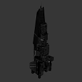 Halberd Light Destroyer 3d model