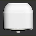 Sleek White Electrolux Small Household Appliance With Square Design And Knob Control
