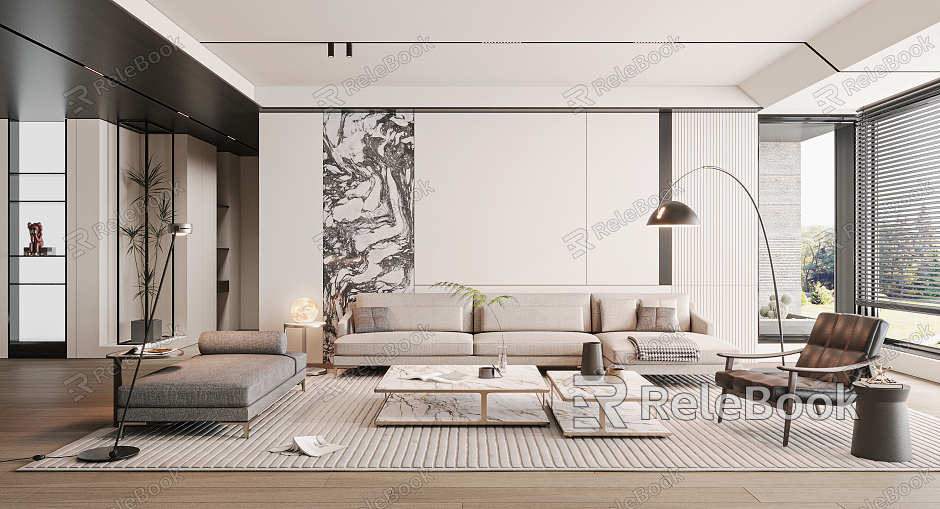 Modern Poliform living room model