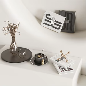 Modern ornaments jewelry ornaments 3d model
