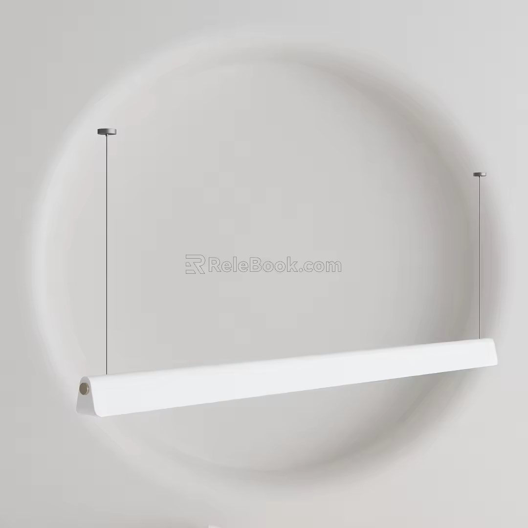 Modern chandelier 3d model