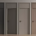 Modern Swing Doors in Various Neutral Tones for Home Interior Design